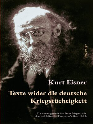 cover image of Texte wider die deutsche Kriegstüchtigkeit
